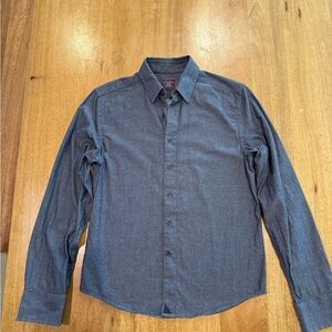 UNTUCKit Dark Blue Casual Button-Down Shirt